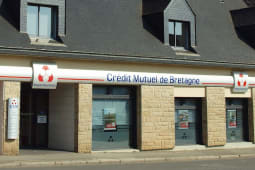 Une agence Crdit Mutuel  Janz, en Bretagne, en 2016