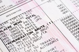 Un bulletin de salaire