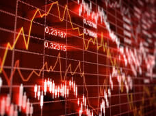 Des cours de bourse