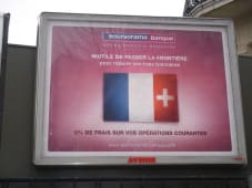 Une affiche Boursorama en 2007