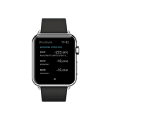 Application Apple Watch Bforbank