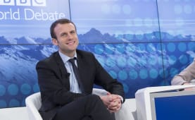 Emmanuel Macron en 2016