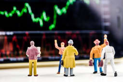 Des figurines  la bourse
