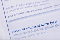 Le RSA sur la feuille d'impt