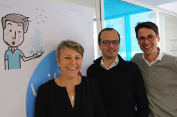 Anne-Claude Pont, Philippe Breuils et Pierre Stanislas, co-fondateurs de wilov