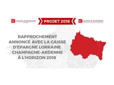Fusion Caisse d'Epargne Alsace et Lorraine Champagne-Ardenne