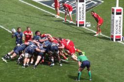 Match du Top 14 entre Montpellier et Perpignan, le 4 mai 2013