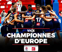 Equipe de France de basket fminin vice-championne d'Europe en 2017