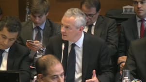 Le Maire lors de la prsentation PLF2018  l'Assemble