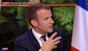 Macron sur TF1 en 2017