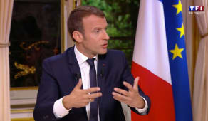 Macron sur TF1 en 2017