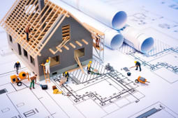 Un maison en construction