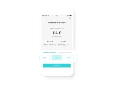 Interface crdit dans l'app N26