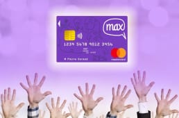 Publicit pour la carte de paiement Max
