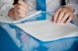 Signature d'un contrat