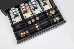 Une caisse enregistreuse