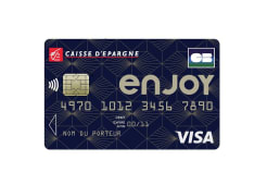 Carte Enjoy de la Caisse d'Epargne