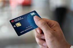 Carte bancaire biomtrique de la Socit Gnrale
