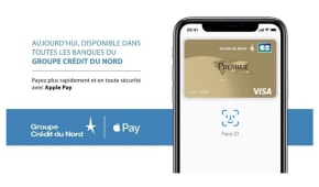 Annonce Apple Pay au Crdit du Nord