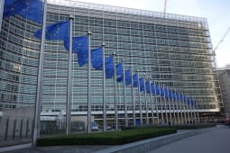 Le btiment Berlaymont du sige de la Commission europenne en 2013