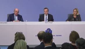Mario Draghi en dcembre 2018