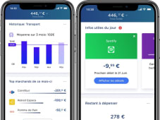 Interface application Yolt