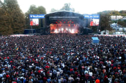 Le festival Rock en Seine en 2011