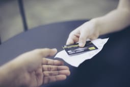 Ticket de carte bancaire