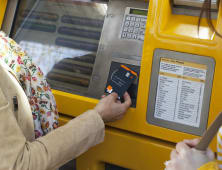 Paiement sur un automate avec une carte Orange Bank