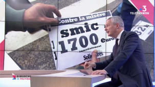 Illustration Smic et Bruno Le Maire