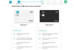Visuels cartes Hello One et Prime