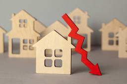 Baisse des prix de l'immobilier