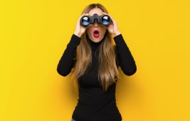 Une personne curieuse