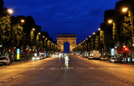 Champs-Elyses by night
