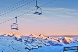 Remonte mcanique vide au ski