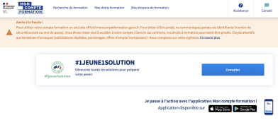 Compte formation