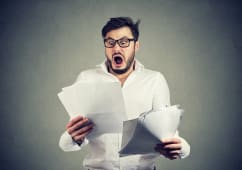 Un consommateur surpris par le montant de la facture