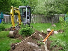 Jardin travaux