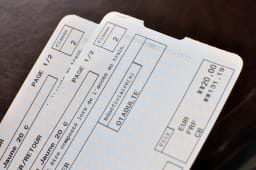 Un billet SNCF