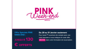 offre Pink Weekend