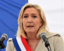 Marine Le Pen en 2021