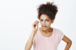 Jeune femme tonn