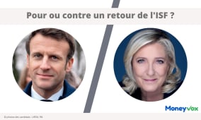 Prsidentielle : le duel Macron - Le Pen sur l'ISF