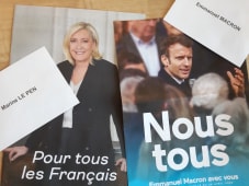 Le Pen Macron