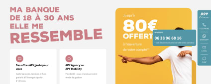 Crdit Agricole et Whatsapp