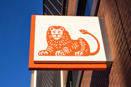 Le logo de la banque en ligne ING