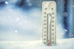 Thermomtre et grand froid