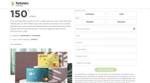 Offre Fortuneo Octobre