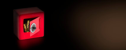 Un coffre-fort plein