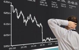 Bourse : chute des cours